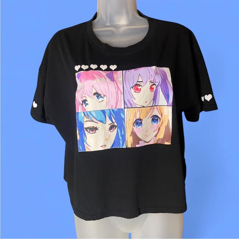 Orange Kiss Anime Graphic Short Sleeve Tee XL